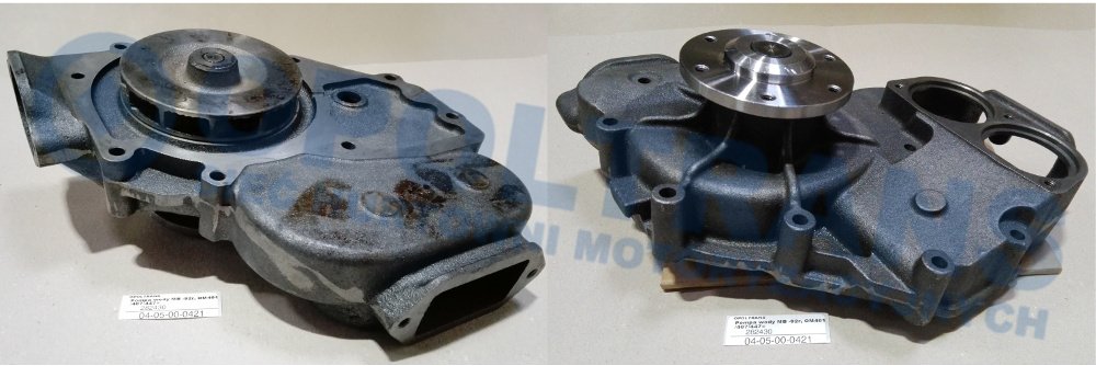 Помпа водяная Mercedes Axor OM457 01- 04-05-00-0421