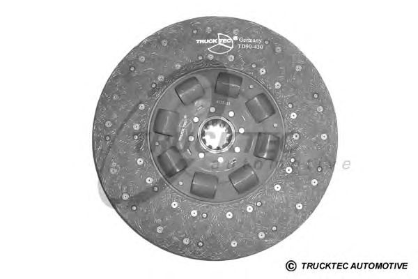 Диск сцепления Mercedes OM-441LA, MAN D2866 01.23.123