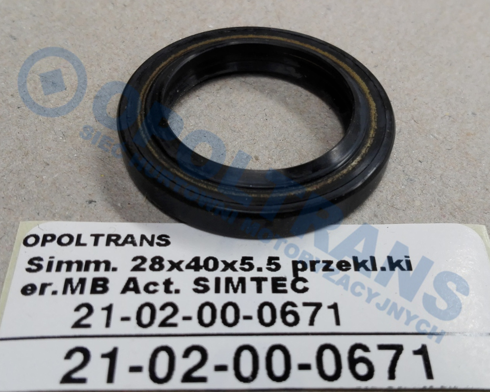 Сальник вала рулевого редуктора Mercedes Vario 21-02-00-0671