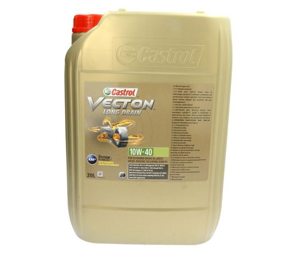 Моторна олива 10W40 CASTROL VECTON 20л 010934