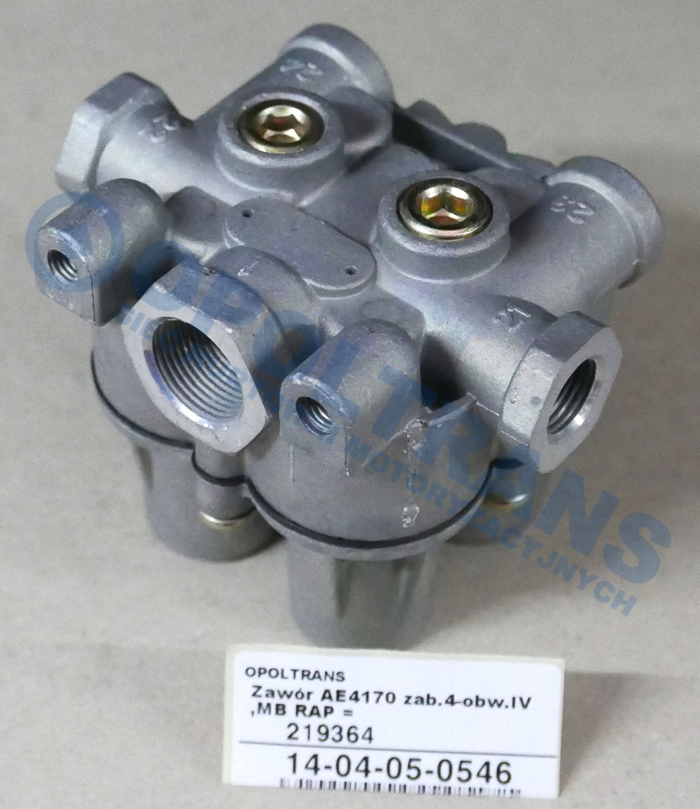 Кран четырехконтурный Mercedes, DAF, Iveco AE4170 14-04-05-0546