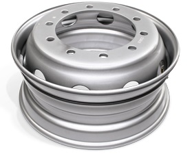 Диск колёсный R19.5x8.25 MAN, Mercedes без фаски 3198240