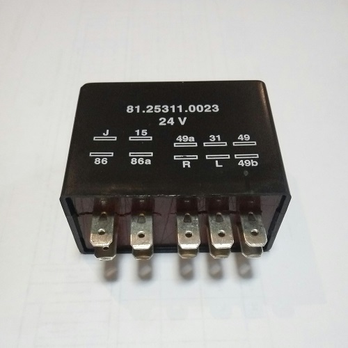 Реле поворотов MAN F/M2000 9 клем B-097