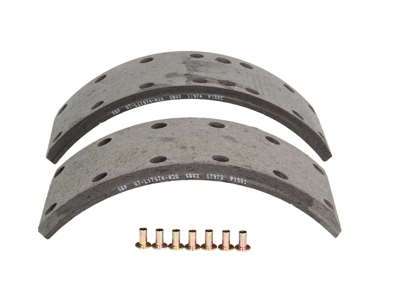 Накладки тормозные Mercedes 709D-711D 304x102.5 2-й ремонт 07-L17974-N20