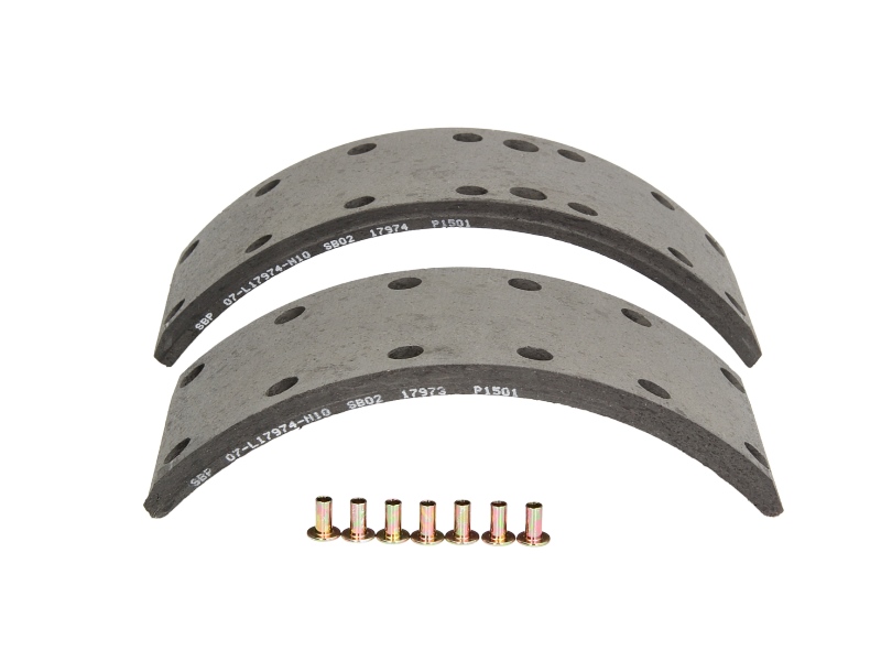 Накладки тормозные Mercedes 709D-711D 302x102.5 1-й ремонт 07-L17974-N10