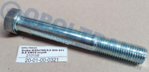 Болт рессоры M22x160 Mercedes 1824 20-01-00-0321