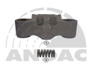 Ремкомплект суппорта Knorr SN6/SN7 Mercedes 0810 10141
