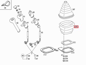 Гофра КПП Mercedes Atego (нижняя часть) 9702681997
