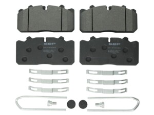 Колодки гальмівні MAN L2000 8.153, DAF LF45, Iveco, RVI 07-P29088