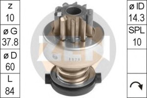 Бендикс стартера MAN L2000 D0824/ D0826 Z-10 редукционный 1.01.1178.0