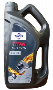 Олива 5W40 TITAN SUPERS 4L TITAN SUPERS.5W40 4L