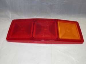 Стекло заднего фонаря Mercedes 814-1517 красное TD02-50-009S
