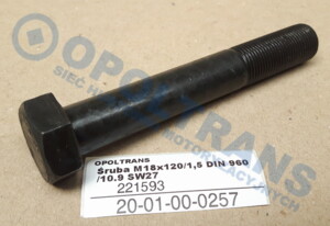 Болт рессоры M18x120 MAN TGL 20-01-00-0257