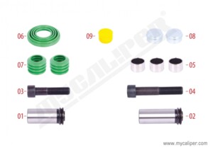 Ремкомплект суппорта Wabco MAN L2000 MY-100243