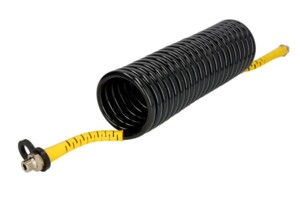 Шланг спіральний пневматичний М16x1,5 жовтий 7м RD 01.01.46
