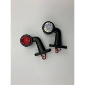 Ліхтар габаритний занесення причепа двоколірний 12 LED 24V FR0106