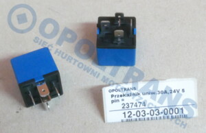 Реле універсальне 5 клем, 24V 12-03-03-0001
