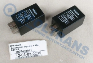 Реле склоочисника Scania 4 96r- 24V 12-03-03-0235