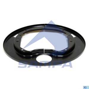 Захист гальмівного барабана MAN L/M2000 задн 020.323