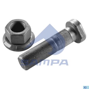 Шпилька колеса M22x83 SAF комплект 075.602