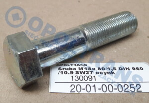 Болт амортизатора M18x80 MAN 20-01-00-0252