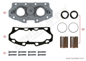 Ремкомплект суппорта Meritor Elsa 195 / 225 / EX 225 MY-100299