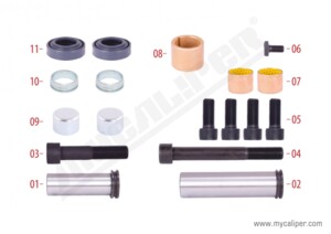 Ремкомплект суппорта Meritor MAN TGA, Renault MY-100233