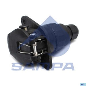 Розетка EBS 7-pin DAF, MAN, Scania 095.157