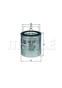 Фильтр топливный Mercedes OM601 KC 22