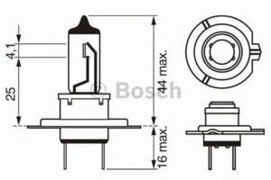 Лампа H7 24V 70W 1 987 302 471