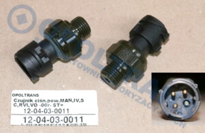 Датчик тиску повітря Renault Magnum, Scania 4, MAN TGA-X 12-04-03-0011