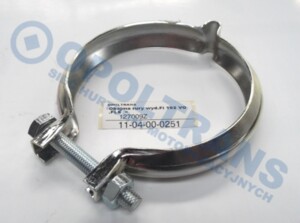 Хомут випускної труби d-102 Volvo FL6 11-04-00-0251