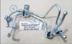 Топливные трубки MAN D0834 3-4 цилиндр 03-01-06-0023