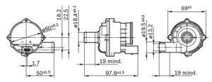 Насос отопителя Mercedes Sprinter 06- 0392023004
