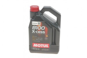 Масло моторное 5W30 Motul 8100 X-cess 108945