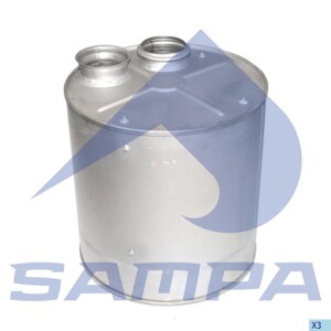 Глушитель DAF CF75/85, XF95 D12C340-XF355M 051.009