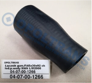 Патрубок помпи води MAN LE 30x45x92 04-07-00-1266