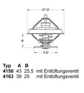 Термостат MAN D0824-D0826 4150.79D50