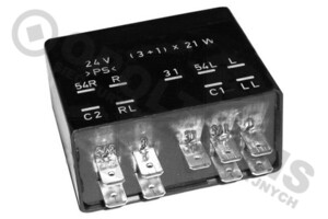 Реле поворотів MAN F/M2000 9 клем 12-03-02-0056