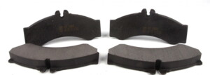 Колодки тормозные Mercedes Sprinter 901-905, VW LT 28-55 перед AST076