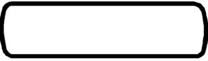 Прокладка боковой крышки Mercedes 1017 OM-352 01.133.352