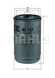 Фильтр топливный DAF KC 117