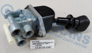 Кран ручного тормоза MAN L2000, DAF 9617231240 14-04-05-0387