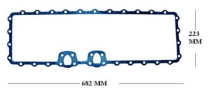 Прокладка теплообмінника Mercedes 814 ОМ366 450002