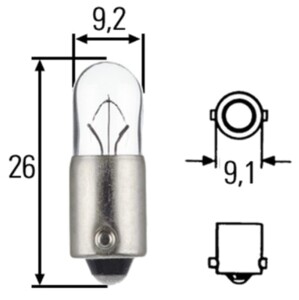 Лампа 4W 24V 124/4
