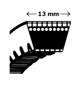 Ремень гидроусилителя 13x1900 02-05-01-1502