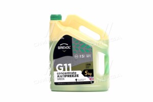 Антифриз концентрат G11 Зелений 5кг -80C antf-030