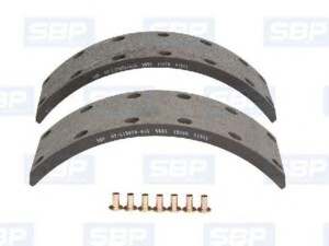 Накладки гальмівні Mercedes 609D 302x87x10 1-й ремонт 07-L15870-N10