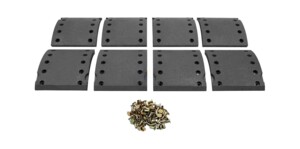 Накладки тормозные полуприцепа 420x180 B247034010